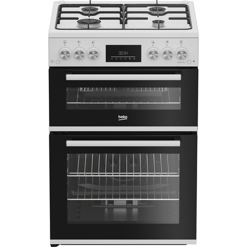 Beko fdg6231cw gas cooker with - beko,