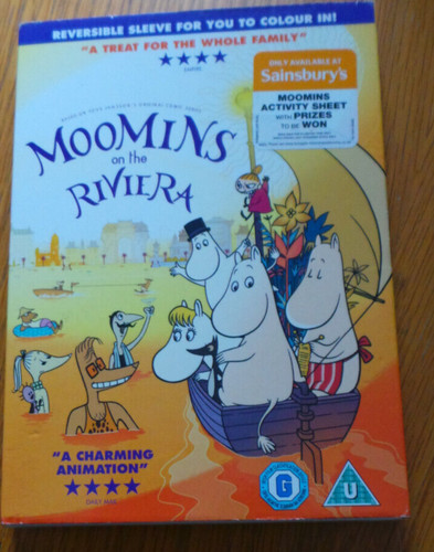 Moomins the riviera dvd - moomins,