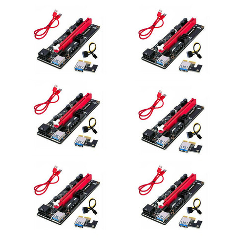 6pcs pcie riser - 6pcs, gpu