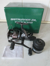 SHIMANO DL 10000RB BAITRUNNER REEL + S/SPOOL, PAPERS IN BOX IN GREAT CONDTION