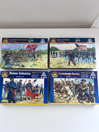 Italeri american civil - italeri, 1:72