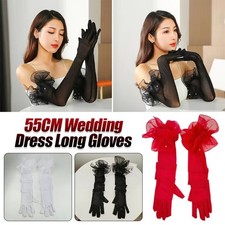 Women's Tulle Sheer Gloves