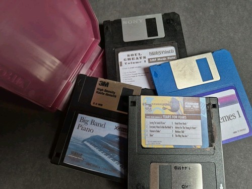 Midi song files floppy - song,