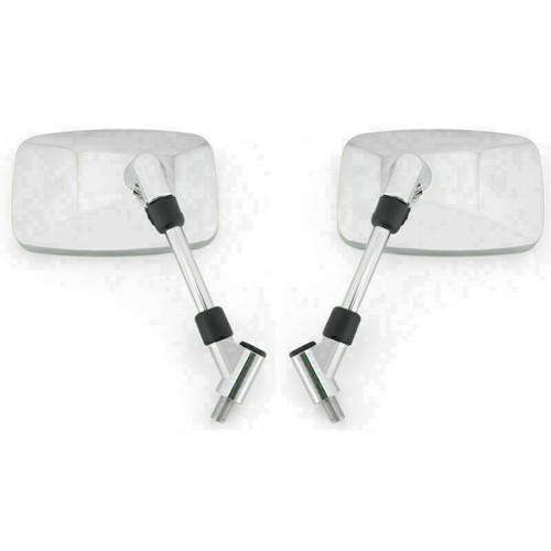 Rectangular rear view mirrors - view,