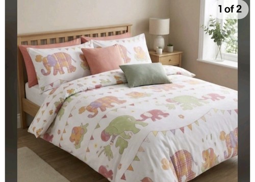 Elephant double duvet cover - elephant,