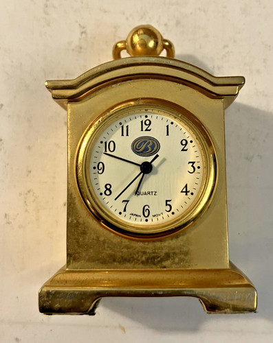 Minature solid brass carriage - minature,