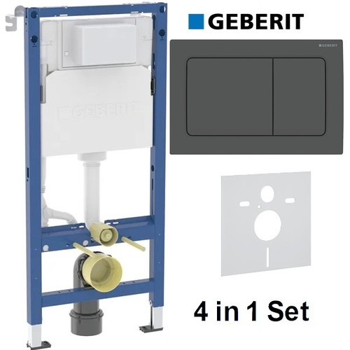 Geberit duofix alpha - wc, frame