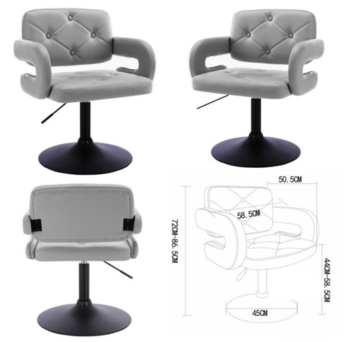 Set modern swivel - of,