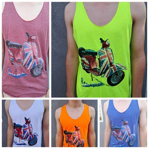 Men round neck - round, tank