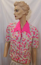 Womens 1940's 50s Cherry