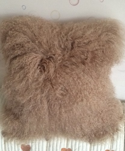 100 real mongolian sheepskin - real,