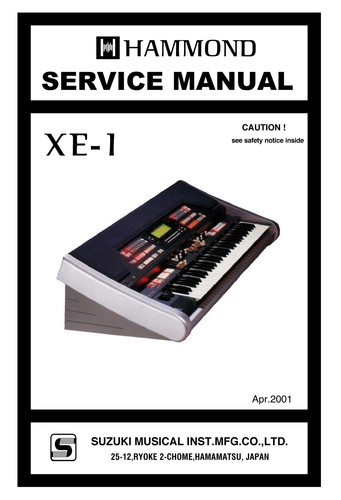 Hammond technical service - technical,