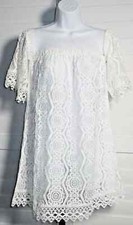 Solitaire Swim White Antique