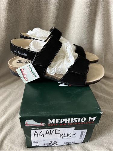 Mephisto agave black bucksoft - black,