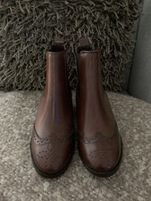 Carvela Brown Leather Chelsea Boots