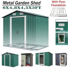 Metal Garden Shed 3X5FT 4X6FT