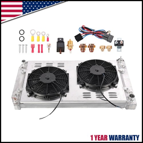 3row radiator shroud - 3row, fan