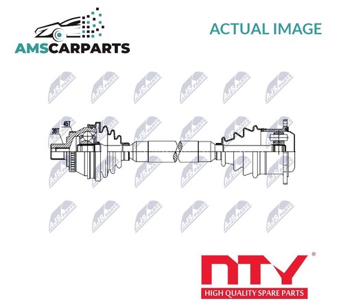 Drive shaft joint front - shaft,