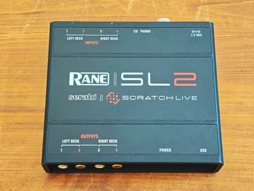Rane sl2 serato scratch - serato, live