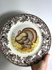 Vintage Spode Turkey Plate -