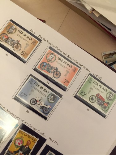 Isle man stamps 1975 - of,
