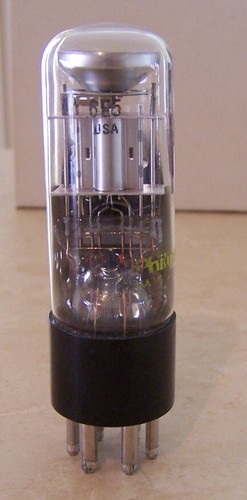 Nos philips 6e5 magic eye - nos, tube