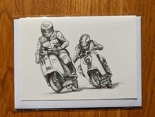Racing Lambretta Scooter