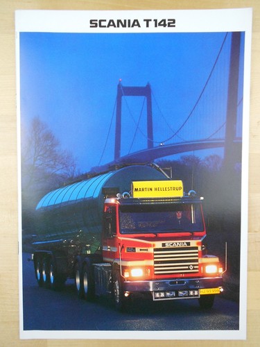 Scania t142 brochure 1984 - scania,