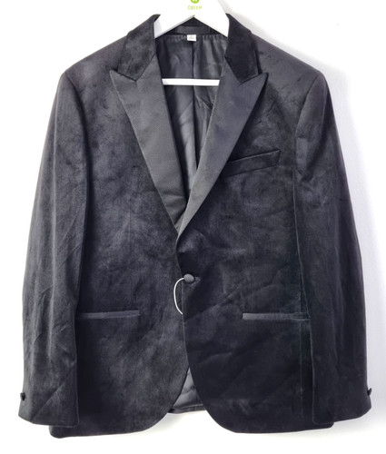 Men velvet blazer size - m&s,