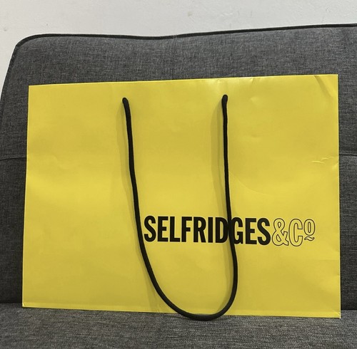 Selfridges gift bag - selfridges, authentic