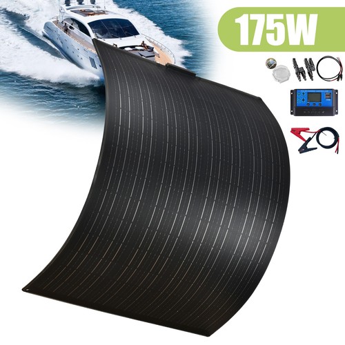 Flexible black solar panel - flexible,