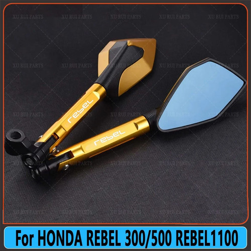 Gold honda rebel - , mid