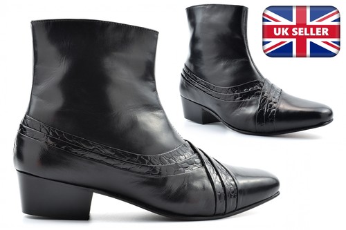 Mens cuban heel boots - mens,