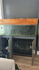 400L 5ft Glass Fish Tank With Cabinet And Sump