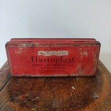 Vintage 1940s / 50s Elastoplast tin
