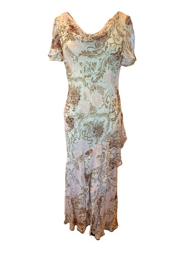 Vintage maxi dress - dress, sequins