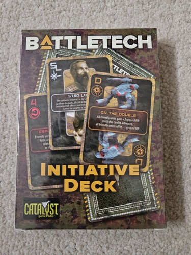 Battletech initiative deck - initiative,