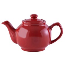 Stoneware Teapot Bright Red 2