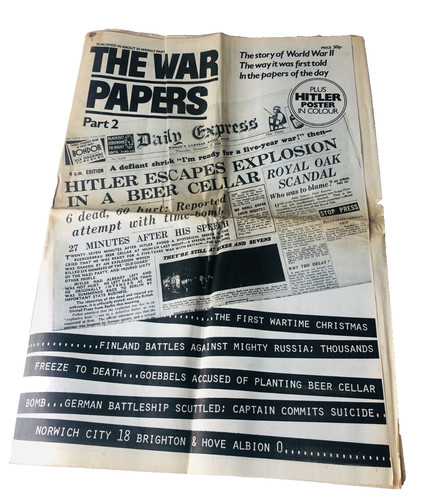 News paper the daily express - the,