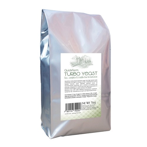 Turbo yeast quickferm 1kg - turbo,