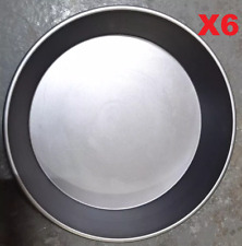 6x COMMERCIAL CAST IRON DEEP