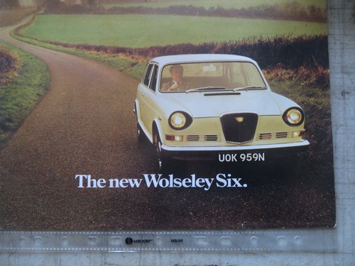 Wolseley six sales brochure - ,