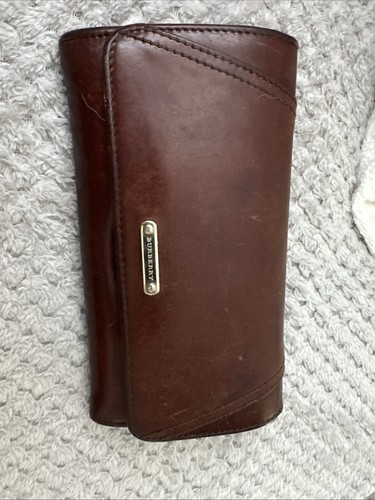 Burberry vintage brown leather - burberry,