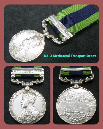 India general sevice medal - an,