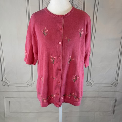 Teddi pink floral embroidered - teddi,