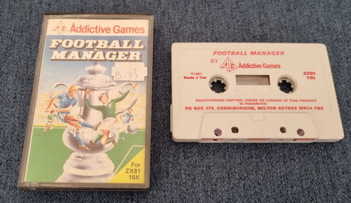 Sinclair zx81 game football - game,