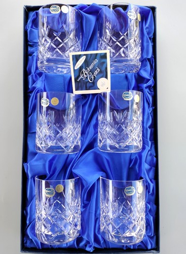 Boxed set bohemia crystal - set, 6