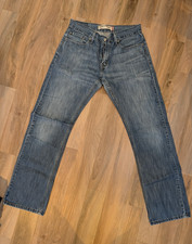 Levis 512 Slim Straight Medium Blue Jeans mens W32 L32