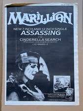 MARILLION ASSASSING POSTER