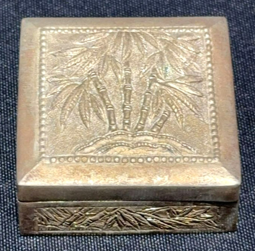 Vintage silver tone metal - ww-1,